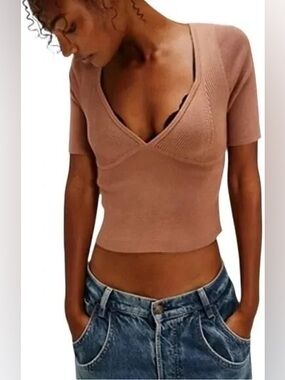 Free People Teagan Swit Short Sleeve
